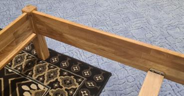 Preview: Doppelbett OTTO 140/200 Buche MASSIV  G E Ö L T